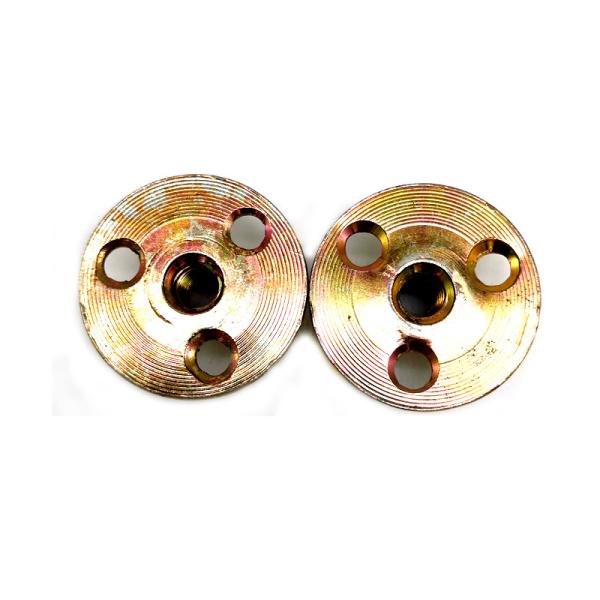 Round Base Brad Hole Round  Insert Corrosion Resistant Tee Nut