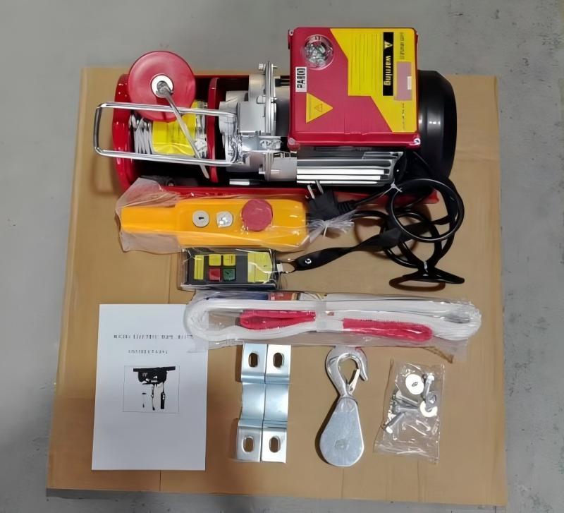 Low Noise Mini Wire Rope Hoist PA300 PA400 PA600 PA800 PA1000 Mini Hoist Winch