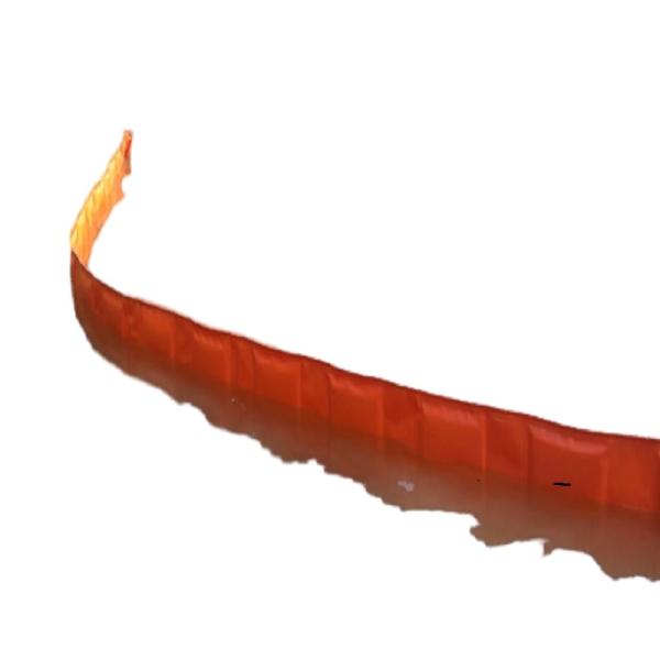 Heavy Duty PVC Oil Spill Fence Boom For Marine Shoreline Protection Easy Deployment