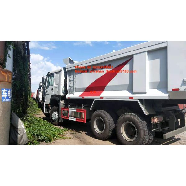 30 ton automatic dump truck 25 - 40 ton Loading weight ZZ3257M3647A