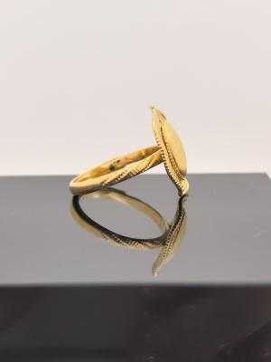 Heart-shaped ring for 925 sliver gold plating