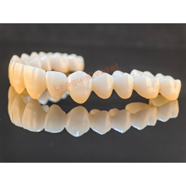 3D Pro High Translucency Full Zirconia Crown & Bridge China Dental Lab