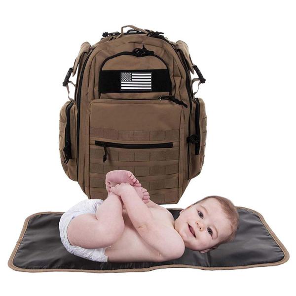 New Arrival Amazing design tactical dad Hiking Diaper Bag