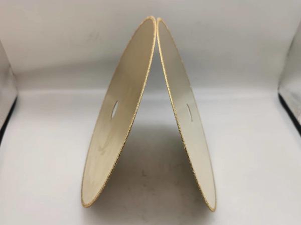 D50/60 Electroplated Diamond Grinding Cutting Wheel 0.8mm Basebody 210*20*2mm