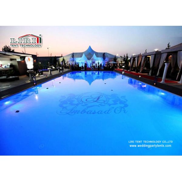 Шатры свадьбы алюминиевой партии шатра выставки рамки белые для событий