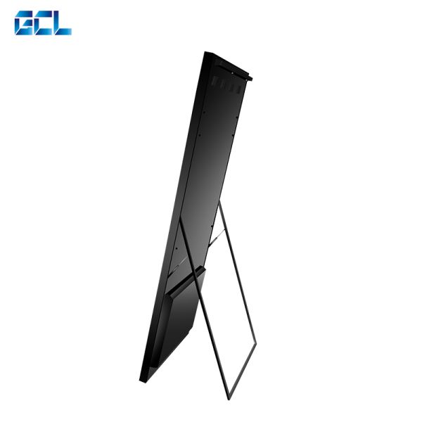 На полу стоящий светодиодный плакат полный цветный дисплей P4 портативная реклама издание