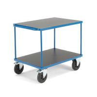 Tabela do trole 350KGS com metal de serviço público Fab Products do carro do metal das rodas