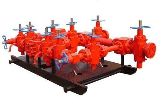 Compact Structure Choke And Kill Manifold , Wellhead Pressure Control Equipment