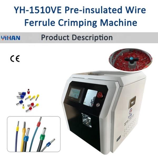 Speed Crimping Loose Insulated Tube Terminal Crimp Machine with Four Edge Crimping