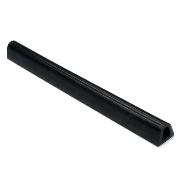 Rubber Accessories Safety Protection Rubber Bumper Black Durable Rubber D-Type Bumper