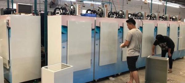 SASO Outdoor Single Solid Door Ice Storage Freezer 1000L