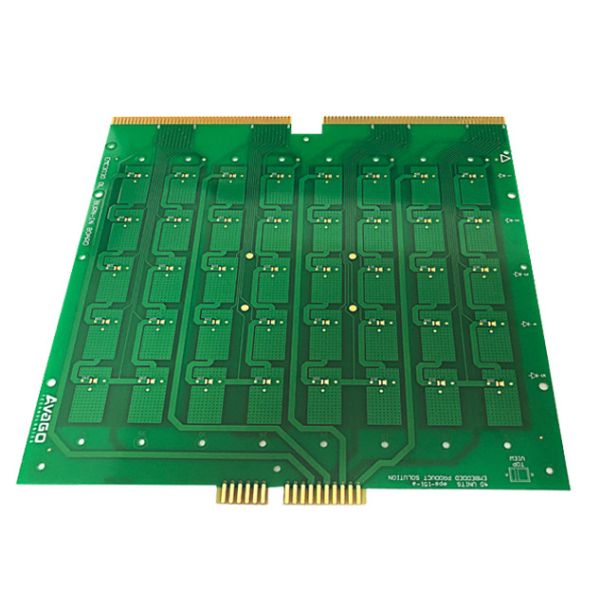 Customized 50Ω Impedance Control Microwave RF PCB With Minimum Hole Size 0.2mm