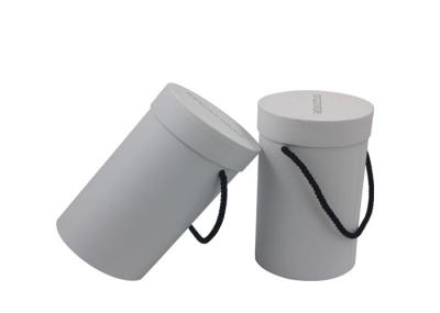 Tea Packaging Cylinder Cardboard Box , Cardboard Suitcase Gift Box 3.5cm Diameter