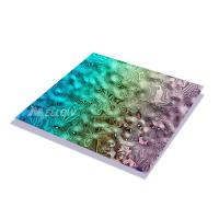 3D Color Stamped Finish Water Ripple Wave Stainless Steel Sheet