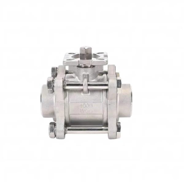 304 Three-piece welded high platform butt welded ball valve Stainless steel 316 welded three-piece ball valve Q61F