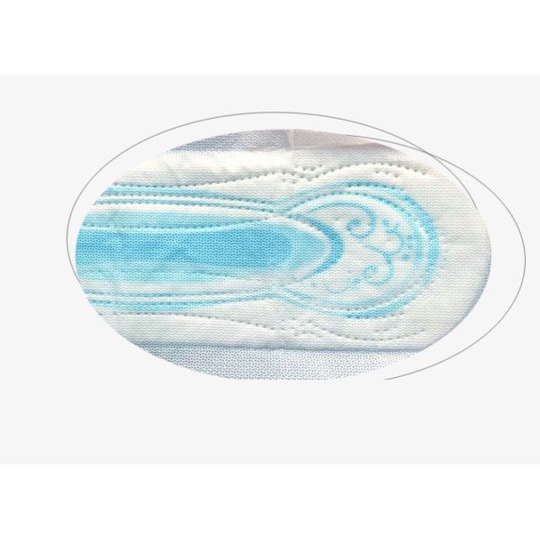 Breathable Free Cotton Rose Flavor Lady Anion Chip Sanitary Pad