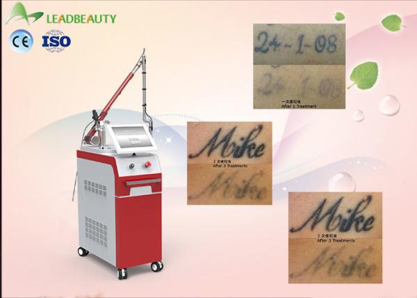 1064 / 532nm 1200W  Nd Yag laser tatoo removal machine / pigmentation removal 6ns Pulse Width