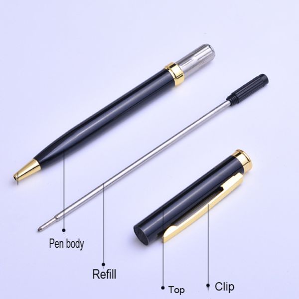 Customization Gel Pen's Ink Type Gel-Ink Metal Pen for Business and School Stationery