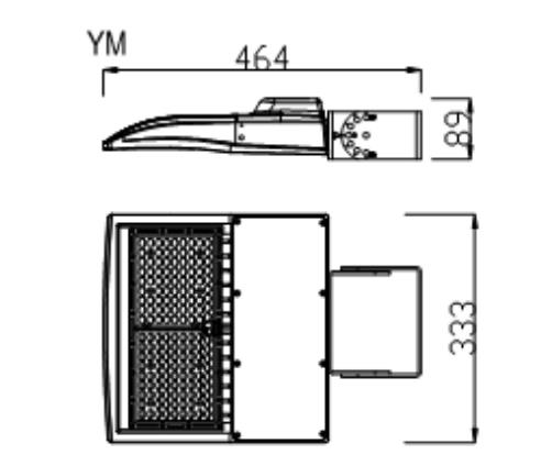 130LM/W 19500LM 150W привело свет коробки ботинка с фотоэлементом