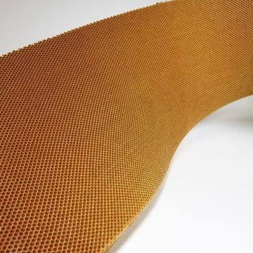 Brown Honeycomb Nomex Core 15mm 20mm Anti Fatigue