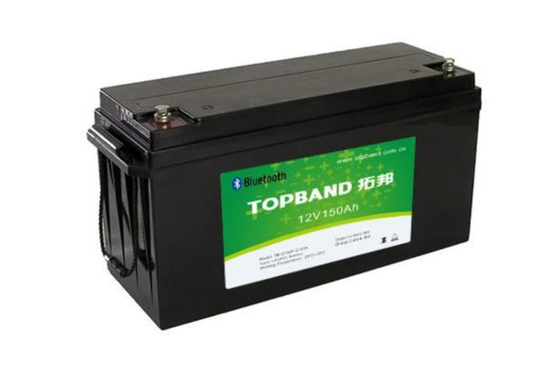 bateria do fosfato do ferro do lítio 150Ah, longa vida profunda do ciclo da bateria de 12 volts rv