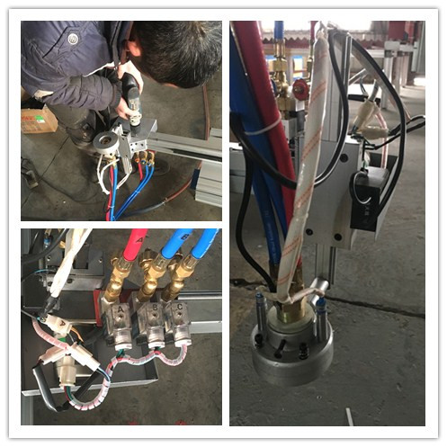 Steel Iron Portable Flame Cutting Machine 1500*3000mm 220V Voltage