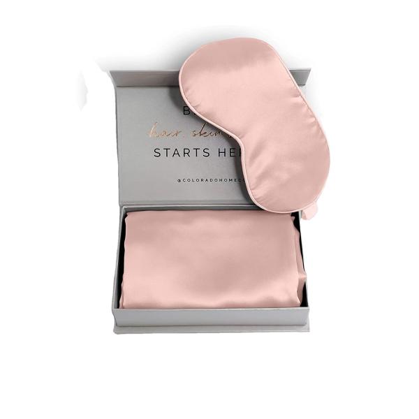 Woven 22mm Mulberry Silk Sleep Mask For Airplane Plain Dyed