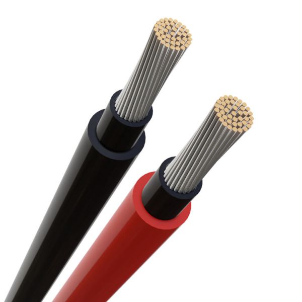 Helith MC 4 Solar Cable XLPE Jacket Copper Conductor TUV 1500 DC