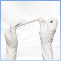 Gants d'examen en nitrile blanc Gants de sécurité en nitrile antistatique résistants à l'huile