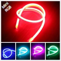 a luz de néon IP68 do cabo flexível do diodo emissor de luz de 24V RGB Waterproof o ângulo de feixe de 270 graus