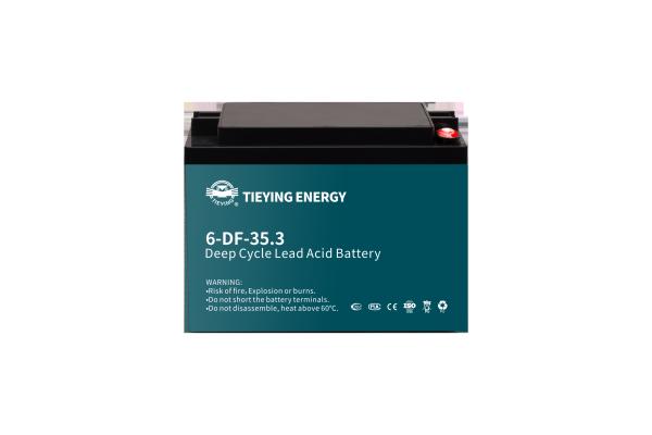35.3Ah 12 Volts Piles de plomb-acide scellées pour moto électrique E-Tricycle rechargeable 6-DF-35.3B