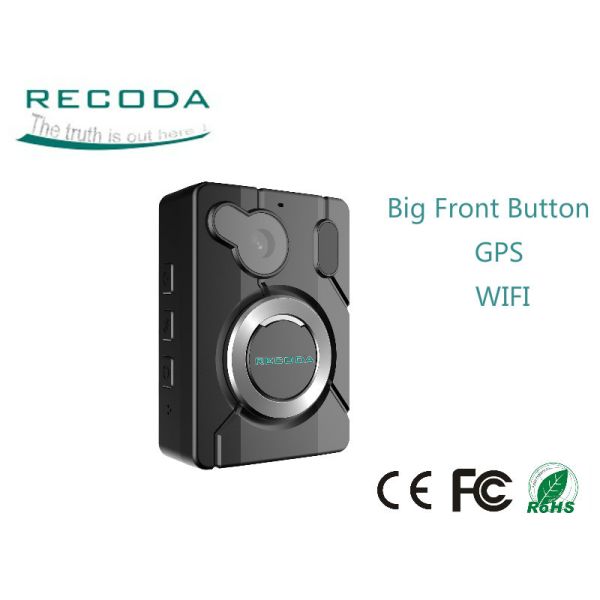 1080P 10 Hours Recording Police Body Worn Camera Night Vision GPS IP67