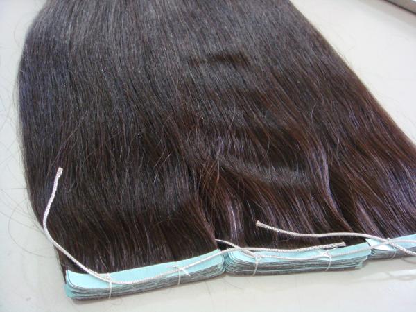 Mèches Raides et Fermeture 12 Pouces Extensions de Cheveux Halo 100 Grammes