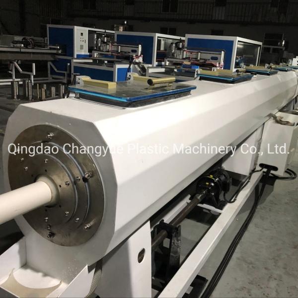20000 KG Output Plastic Pipe Extrusion Machine with 50-120mm Screw Diameter and 38CrMoAIA Barrel Material