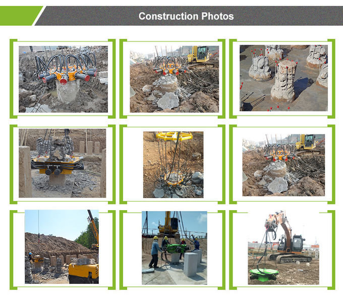 Precast автомат для резки квадратной кучи конкретный, оборудование выключателя CE гидровлическое