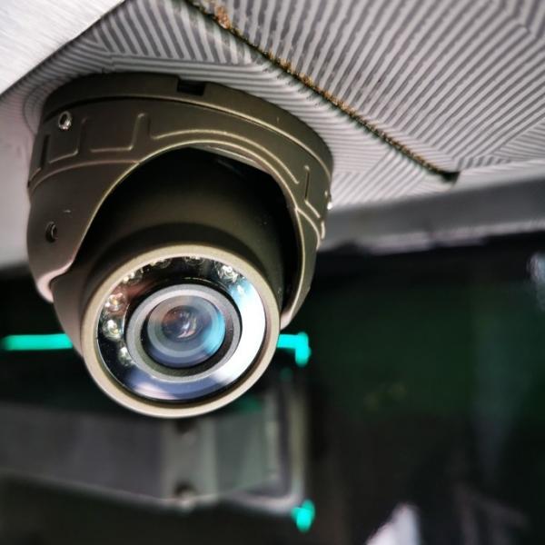 câmera do IP do veículo da segurança da visão noturna da câmera do telhado do carro 10m-15m 1080P