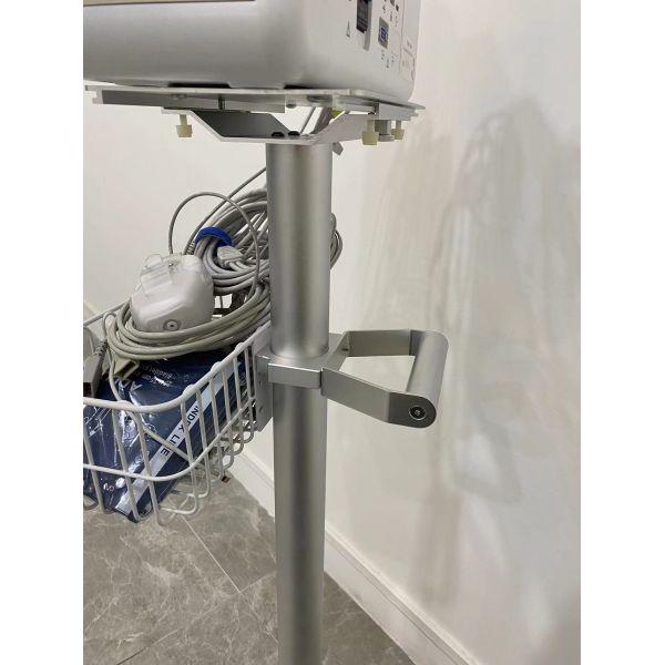 Neonate авиация алюминиевое Matieral вагонетки монитора 3 колес дюйма молчаливых медицинская