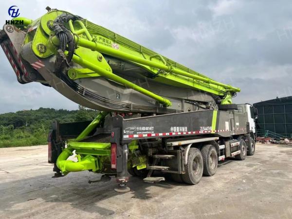 2017 Zoomlion Concrete Pump Truck Used 56m 4 Axle ZLJ5440THBK 56X-6RZ