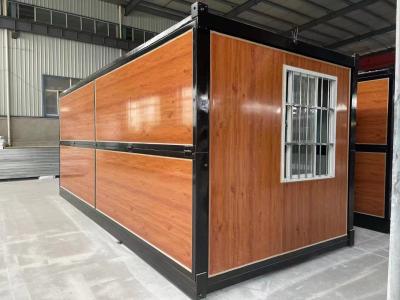 Casa de recipiente dobrável de aço de boa qualidade, 100% pronta, com eletricidade e isolamento pré-instalado