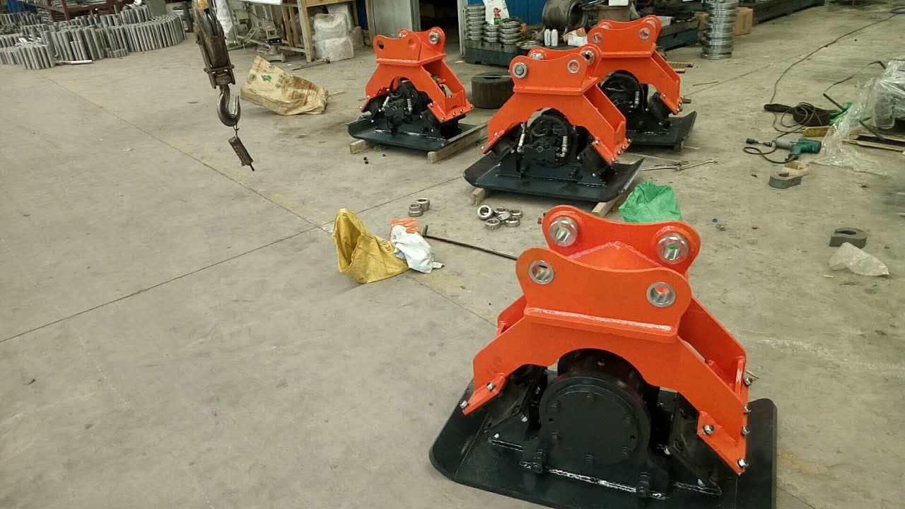 Гидравлический Vibratory экскаватор приложения Compactor плиты ODM Compactor почвы
