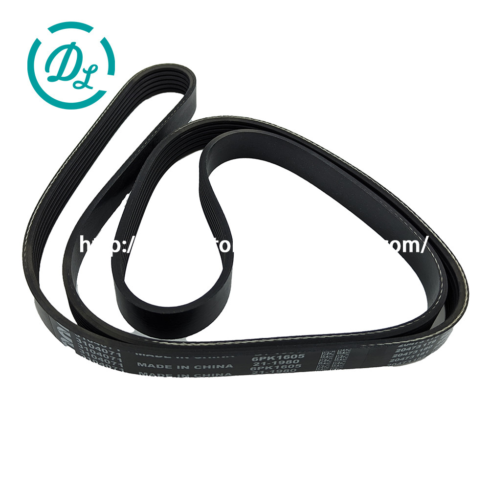 EexcavaStart Cummins QSX15 V Ribbed Belt 3104071 6PK1605 OEM Engine Part