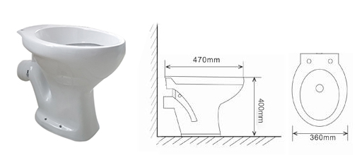Керамической туалеты установленные стеной двухкусочные разделили вися Bathroom 4.5L WC