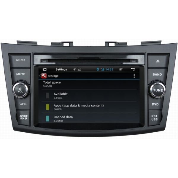 Ouchuangbo Car GPS A9 Cortex iPod for Suzuki Swift 2011-2012 Android 4.2 Auto DVD Radio Android 4.2 System OCB-7055C