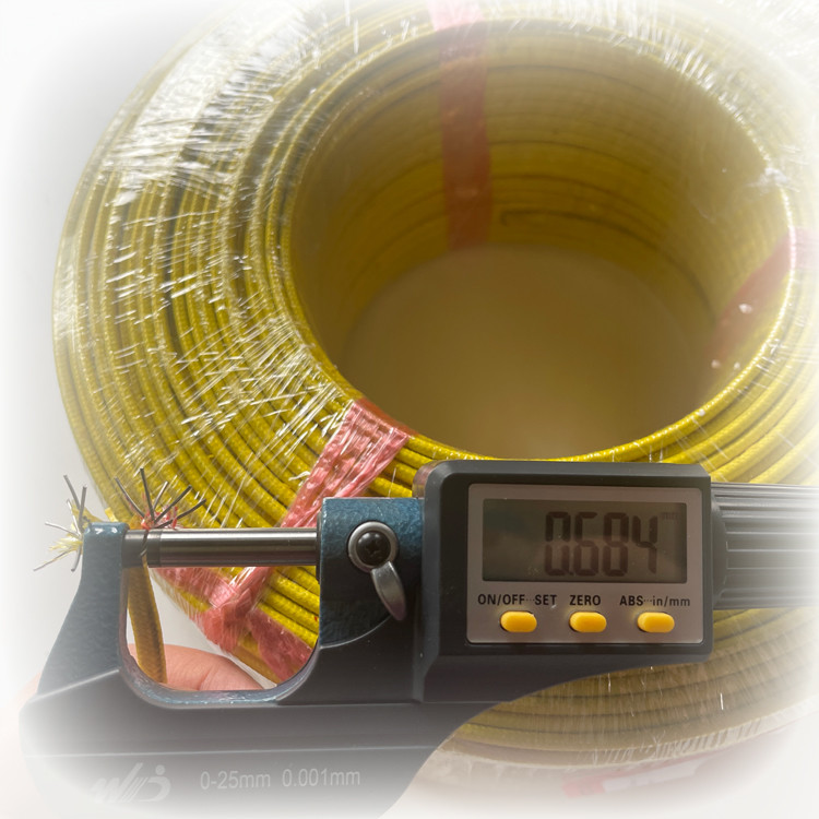 ANSI 96.1 AWG18 K Тип термопарный кабель с высокотемпературной изоляцией