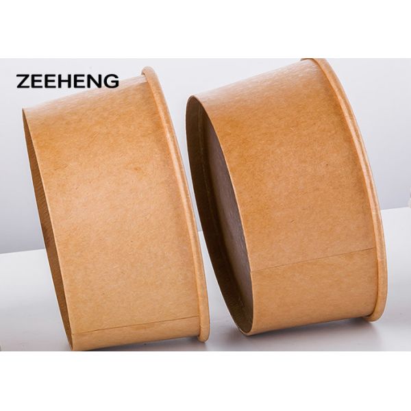 Упаковка фаст-фуда Китченваре бумажного шара Брауна качества еды Эко дружелюбная