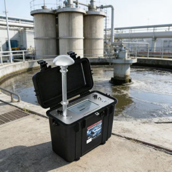 Automated RS485 Greenhouse Gas Detector Instrument Realtime