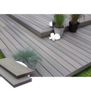Decking de madeira composto 5.4m de Amber Yellow No Warp Outdoor para o hotel
