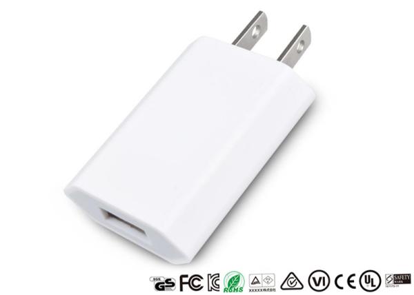 5 Volt 1000mA Universal Single Port USB Charger Adapter Wall Portable EU US Plug