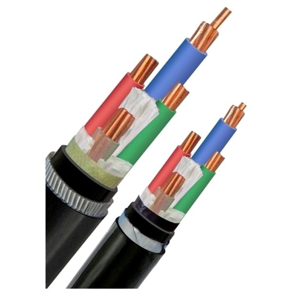 câble électrique souterrain de l'armure 0.6/1kV avec le câble cuivre isolé et engainé de PVC de STA