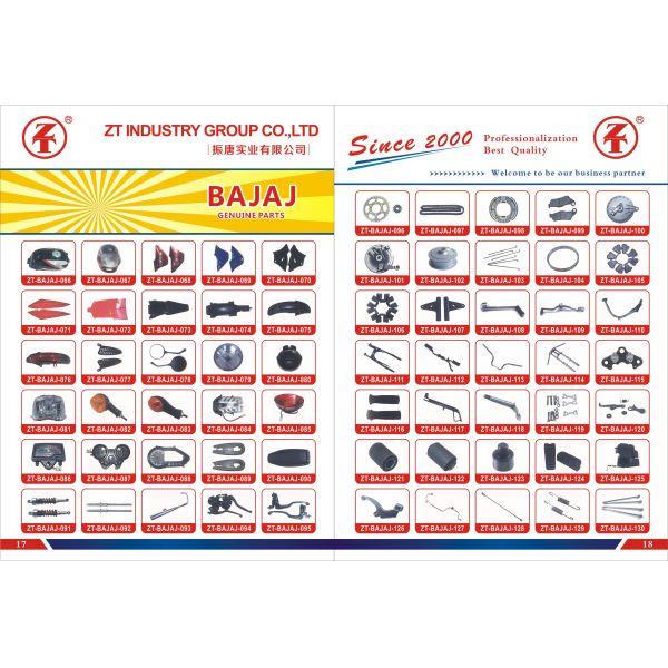 Bajaj Models Motorcycle Accessories Catalog - Premium Motorcycle Spare Parts for Bajaj Bikes